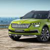 Skoda Vision X概念车与CNG混合动力传动系统一起亮相