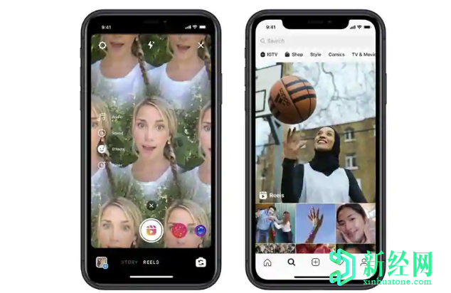Instagram Reels现在在应用程序上具有专用按钮