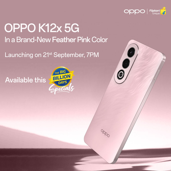 OPPO K12x新配色海外上市 规格照旧 9月21日开售